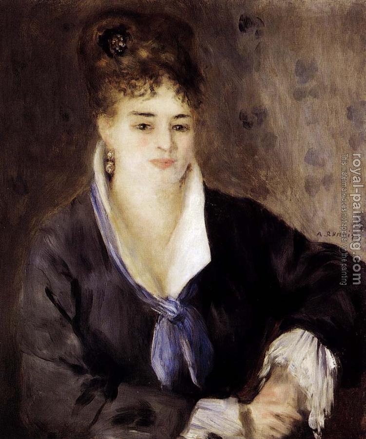Pierre Auguste Renoir : Woman In Black